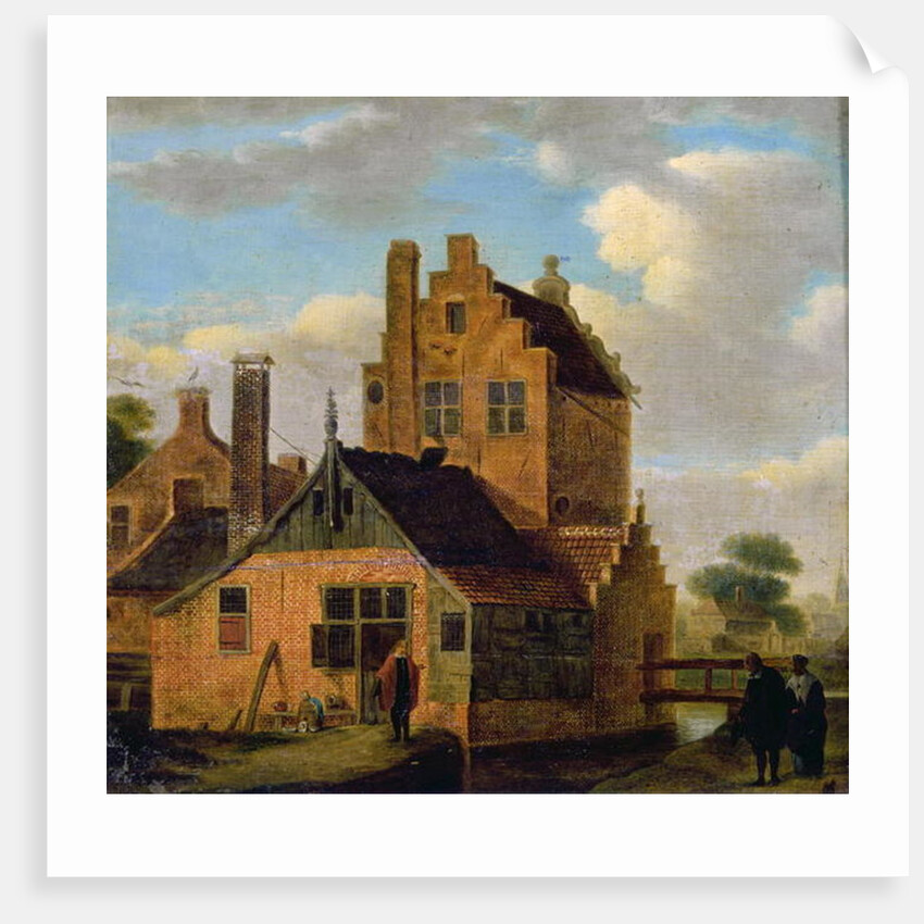 Brick Houses by Dutch School