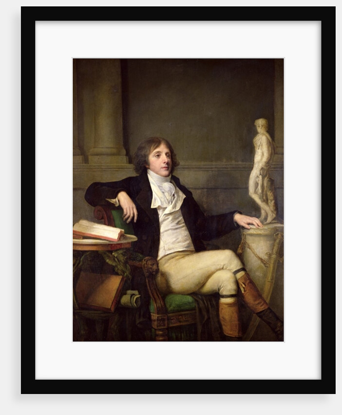 Portrait presumed to be Auguste Louis de Talleyrand c.1792 by Jean Baptiste Greuze