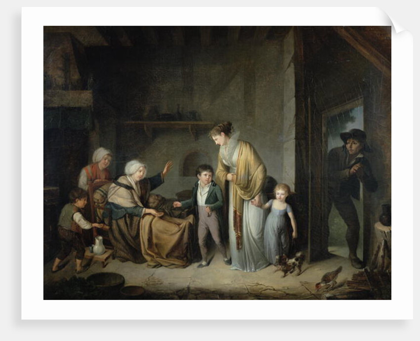 The Lesson in Charity by Henri Nicolas van Gorp