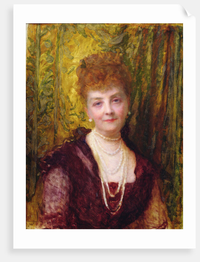 Melanie de Bussiere, Countess of Pourtales, 1897 by Antoine Auguste Ernest Herbert or Hebert