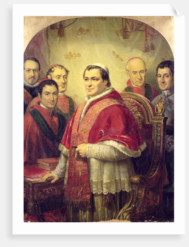 Pope Pius IX 1847 by Jose Galofre Y Coma