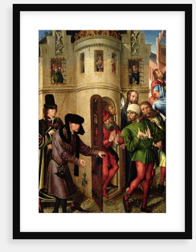 The Deliverance of the Prisoners, c.1470 by Master of the View of St. Gudule