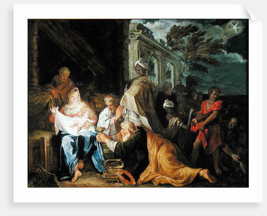 Adoration of the Magi, 1708 by Claude Verdot