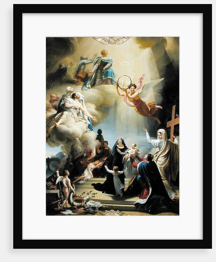 Allegory in Honour of the Birth of Henri de France Duke of Bordeaux in 1820, 1821 by Jean-Charles Tardieu