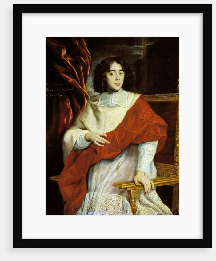 Emmanuel-Theodose de la Tour d'Auvergne Cardinal de Bouillon, 1669 by Giovanni Battista Gaulli