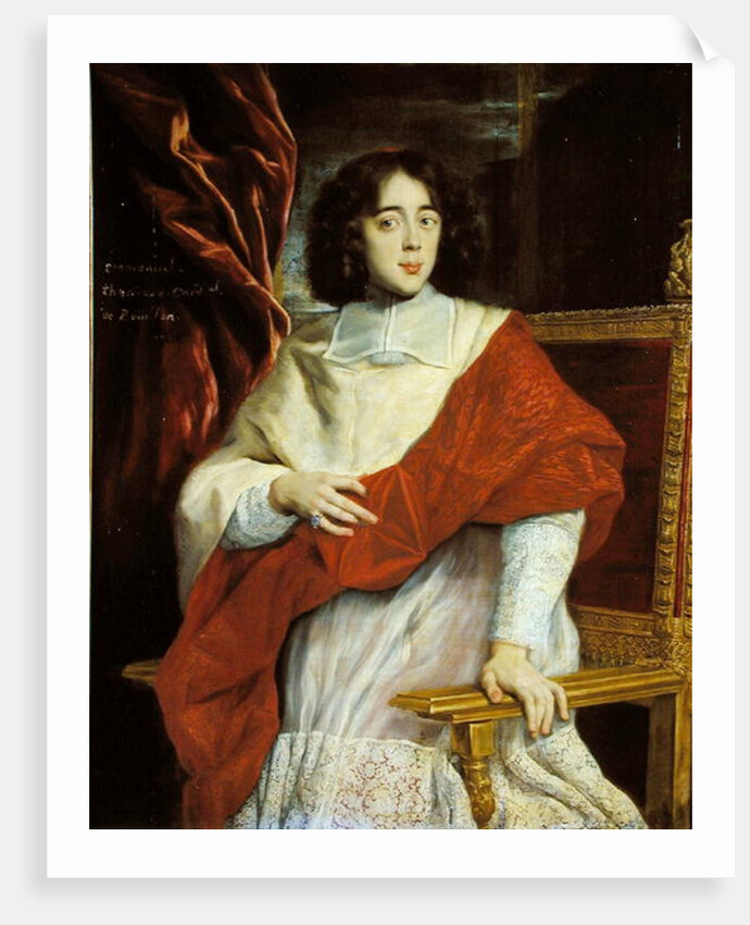 Emmanuel-Theodose de la Tour d'Auvergne Cardinal de Bouillon, 1669 by Giovanni Battista Gaulli