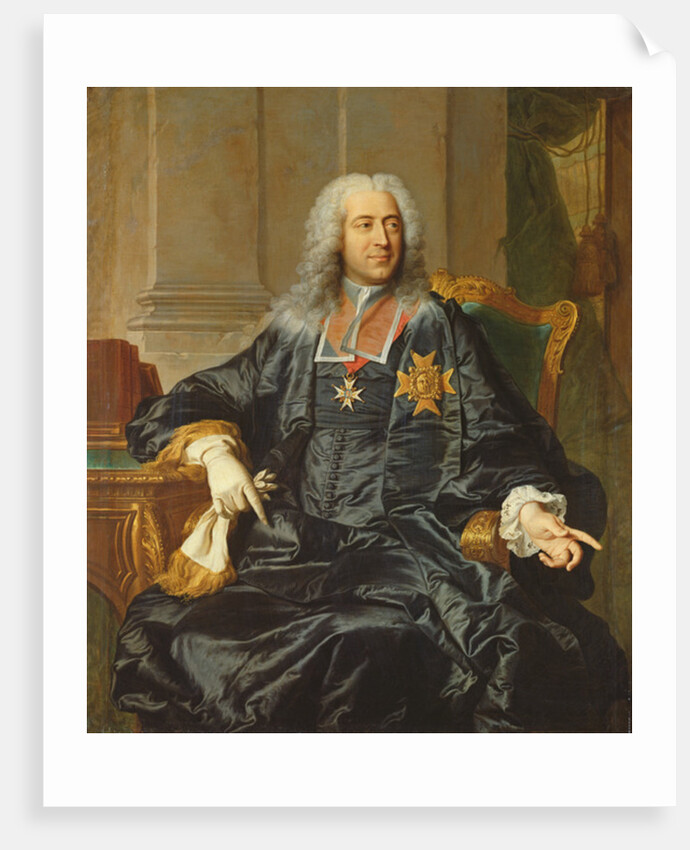 Marc-Pierre de Voyer-de-Paulmy Count of Argenson by Hyacinthe Rigaud