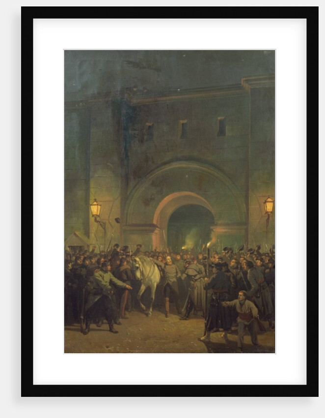 Liberation of Political Prisoners from the Mazas Prison, 21st January 1871 by Jules & Guiaud Jacques Didier