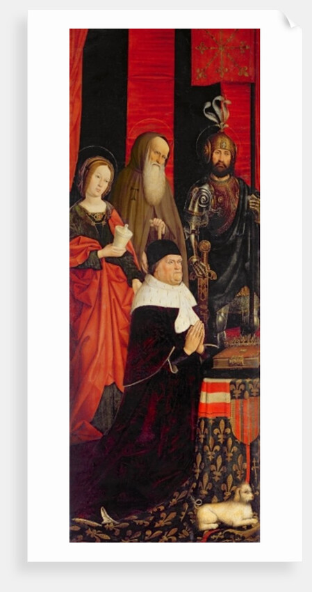 Triptych of Moses and the Burning Bush by Nicolas Froment