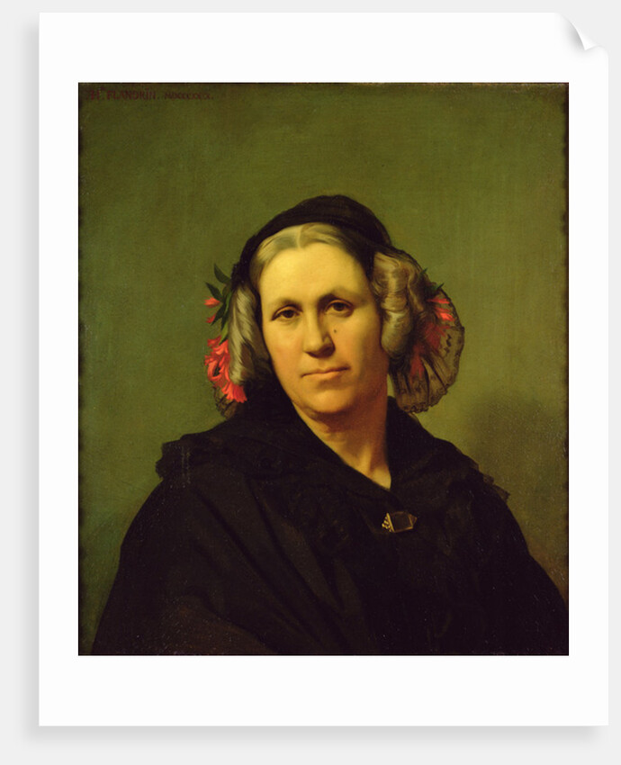 Madame Vinet, 1840 by Hippolyte Flandrin