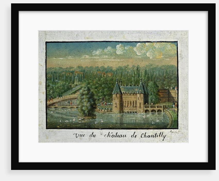 The Chateau de Chantilly by French School