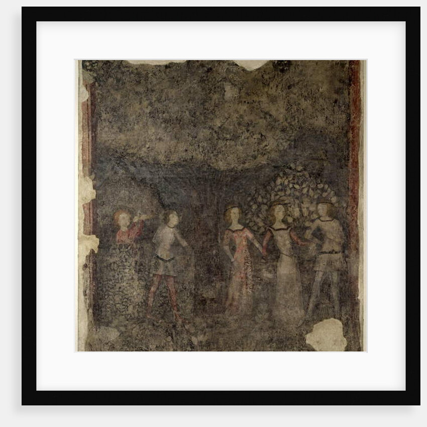 A Carole, c.1380-90 by French School