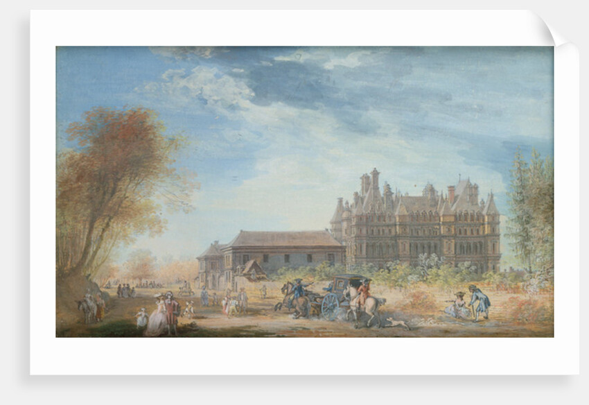 The Chateau de Madrid by Louis-Nicolas de Lespinasse