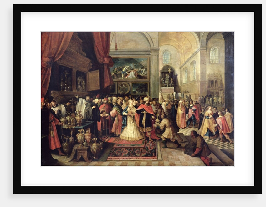 Solomon in the Treasury of the Temple, 1633 by Frans II the Younger Francken