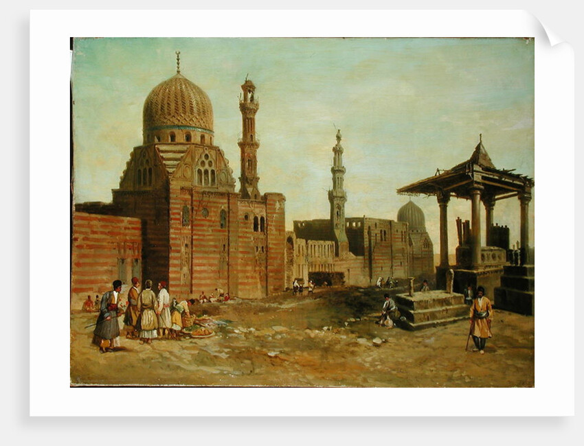 Mosques and Minarets by Adrien Dauzats