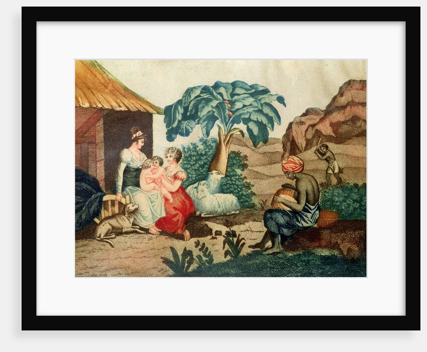 The Childhood of Paul and Virginie by French School