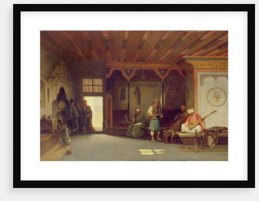 Interior of an Oriental Cafe by Charles Theodore Frere