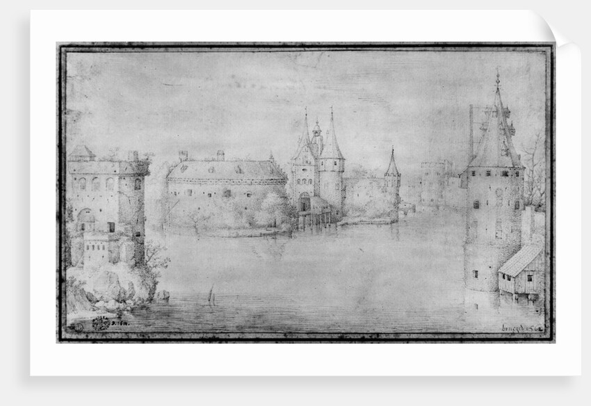 Small fortified island, Amsterdam, 1562 by Pieter the Elder Bruegel