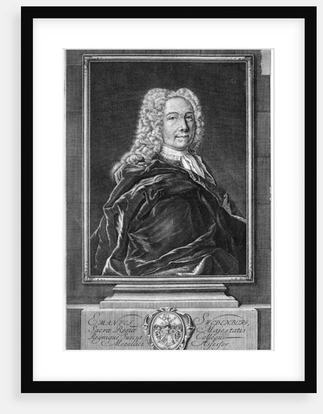 Emanuel Swedenborg by Johann Martin Bernigeroth