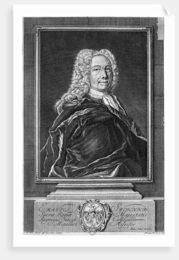 Emanuel Swedenborg by Johann Martin Bernigeroth