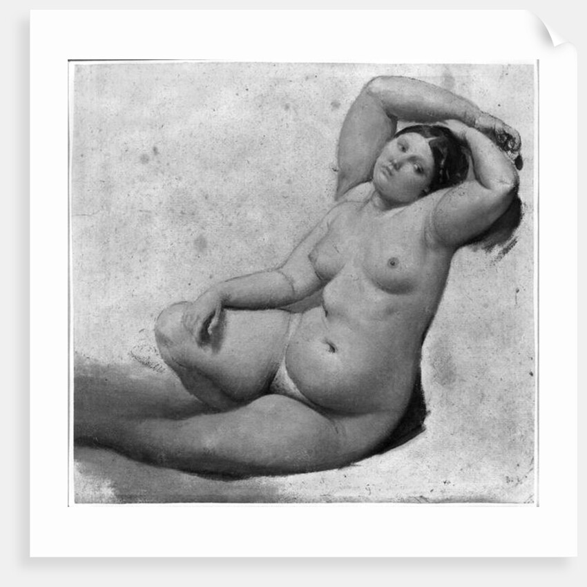 Study for the Turkish Bath by Jean Auguste Dominique Ingres