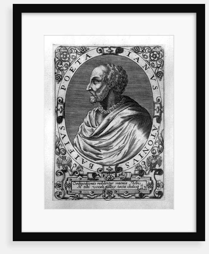 Portrait of Jean Antoine de Baif by French School