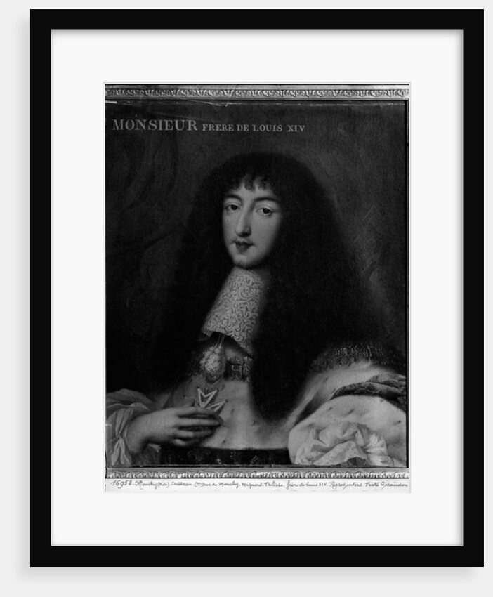 Portrait of Philippe Duc d'Orleans by Pierre Mignard