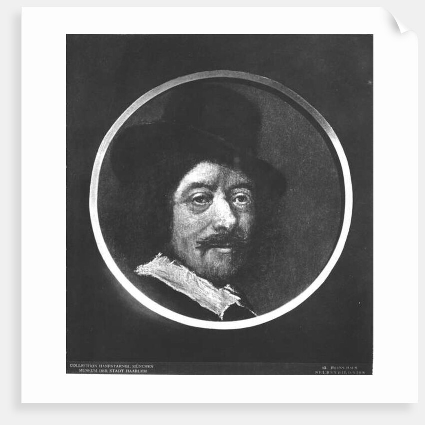 Self portrait by Frans Hals