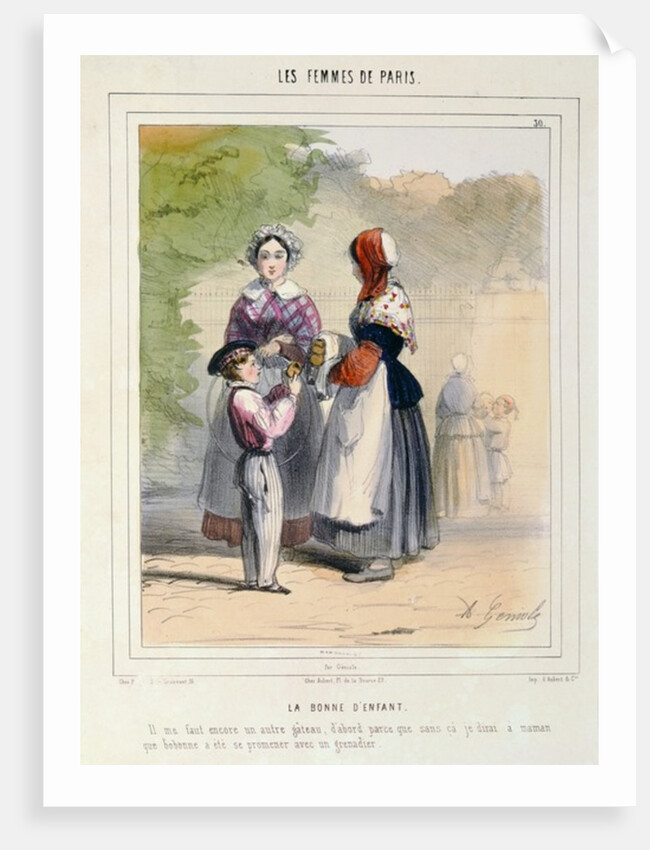 The Nanny by Alfred Andre Geniole