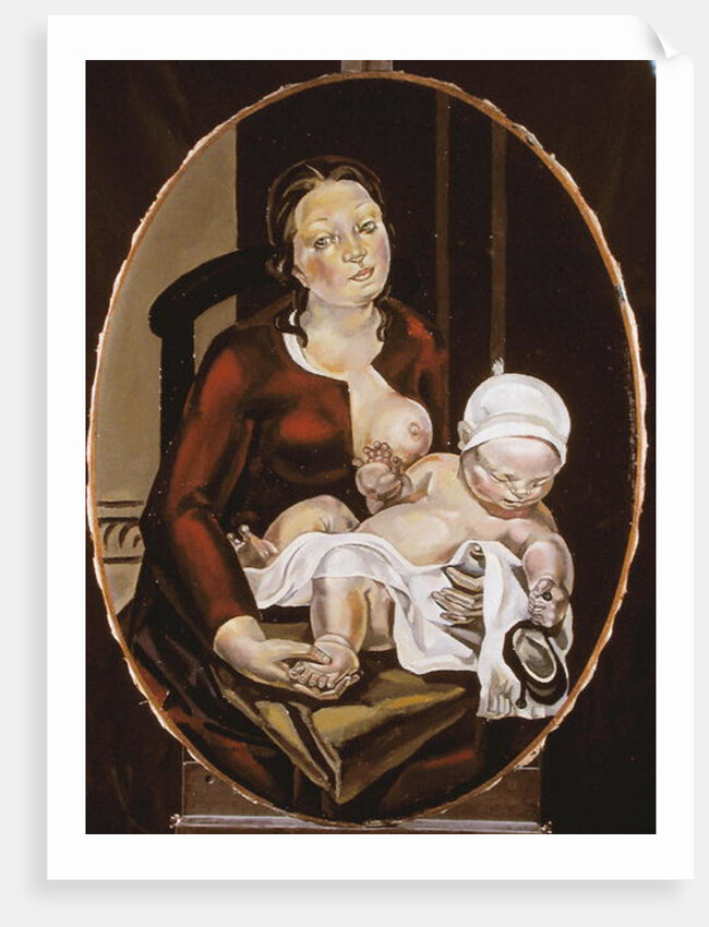 Mother and Child, c.1922 by Maria Blanchard