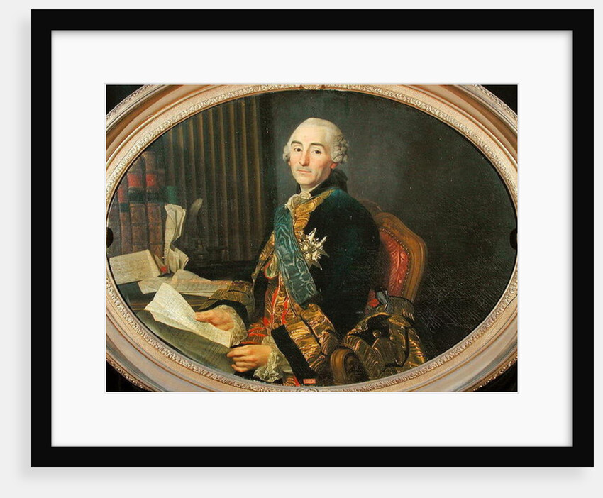 Cesar-Gabriel de Choiseul-Chevigny Duc de Praslin, 1763 by Alexander Roslin