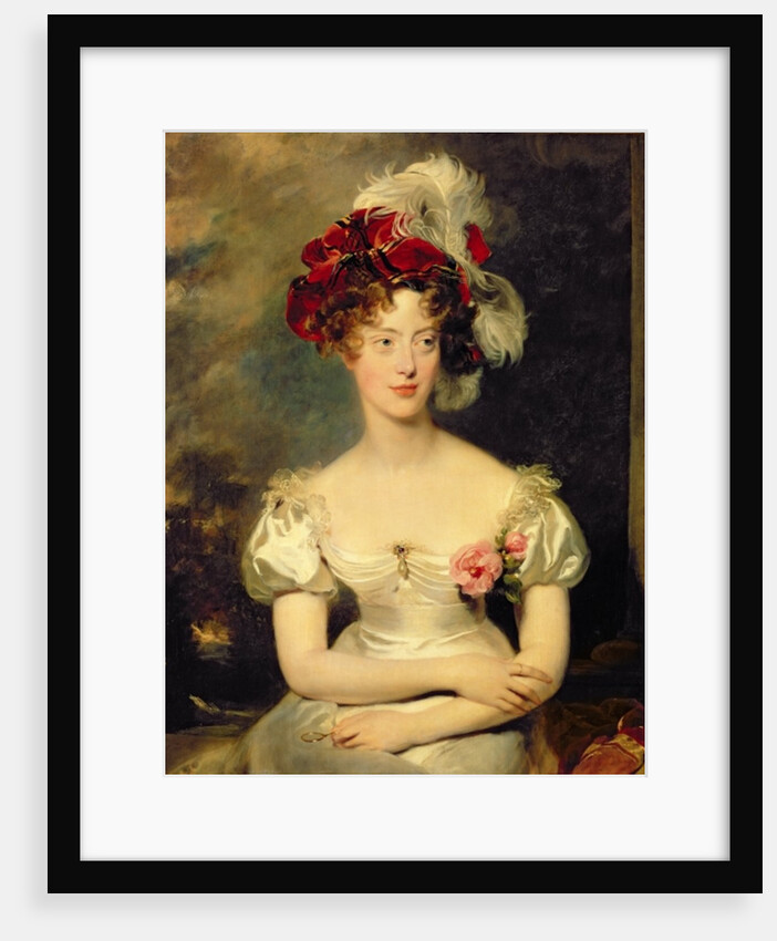 Marie-Caroline de Bourbon Duchesse de Berry, 19th century by Thomas Lawrence