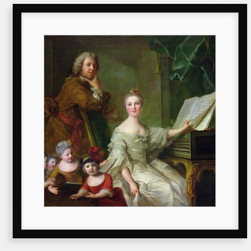 The Artist and his Family, 1730-62 by Jean-Marc Nattier