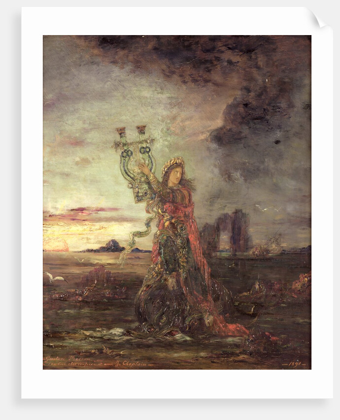 Arion, 1891 by Gustave Moreau