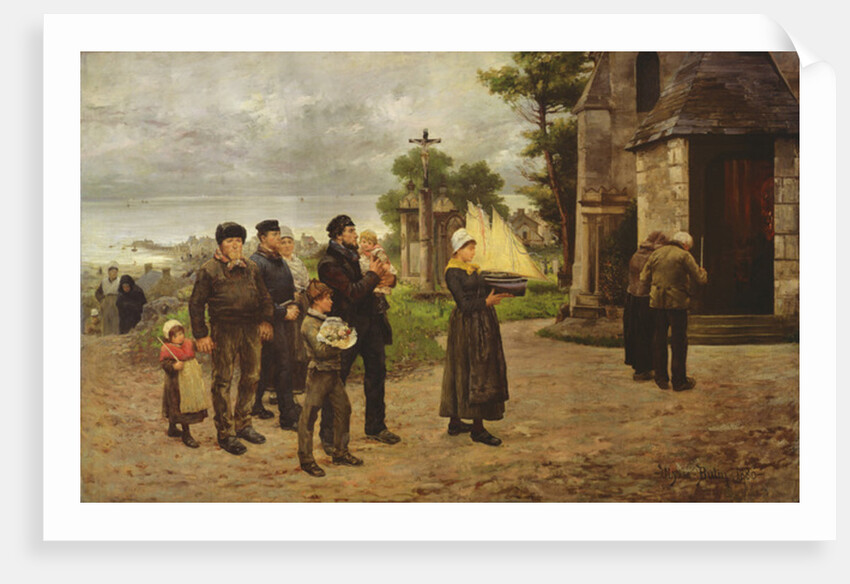 Ex-Voto, 1880 by Ulysse Louis Auguste Butin