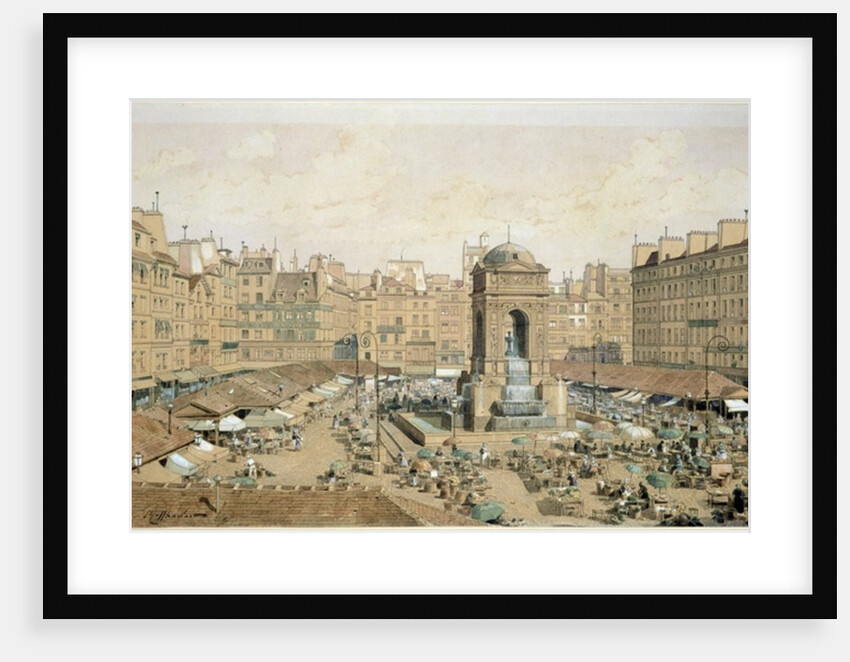 The Marche aux Innocents by Theodor Josef Hubert Hoffbauer