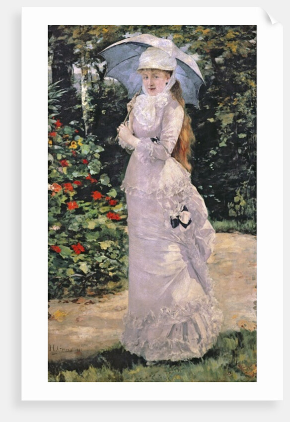Madame Valtesse de la Bigne, 1889 by Henri Gervex