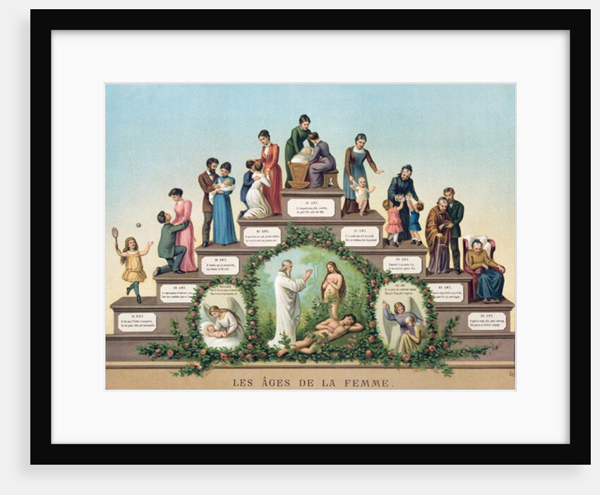The Ages of Woman, 1906 by French School