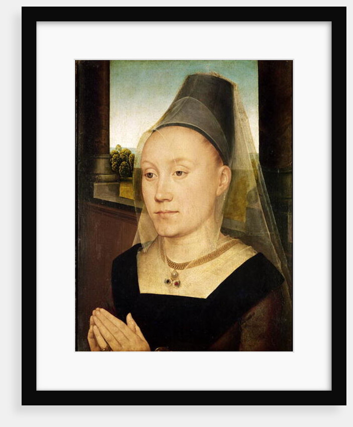 Barbara de Vlaenderberch, c.1472-75 by Hans Memling