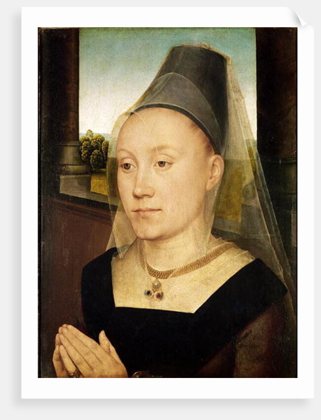 Barbara de Vlaenderberch, c.1472-75 by Hans Memling