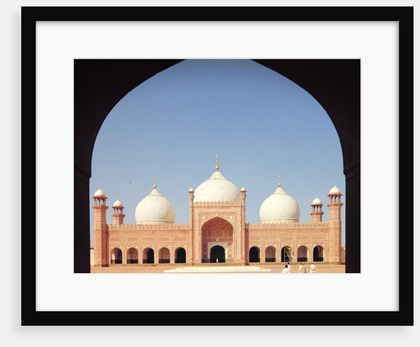 The Badshahi Mosque, built 1673-74 by Islamic School