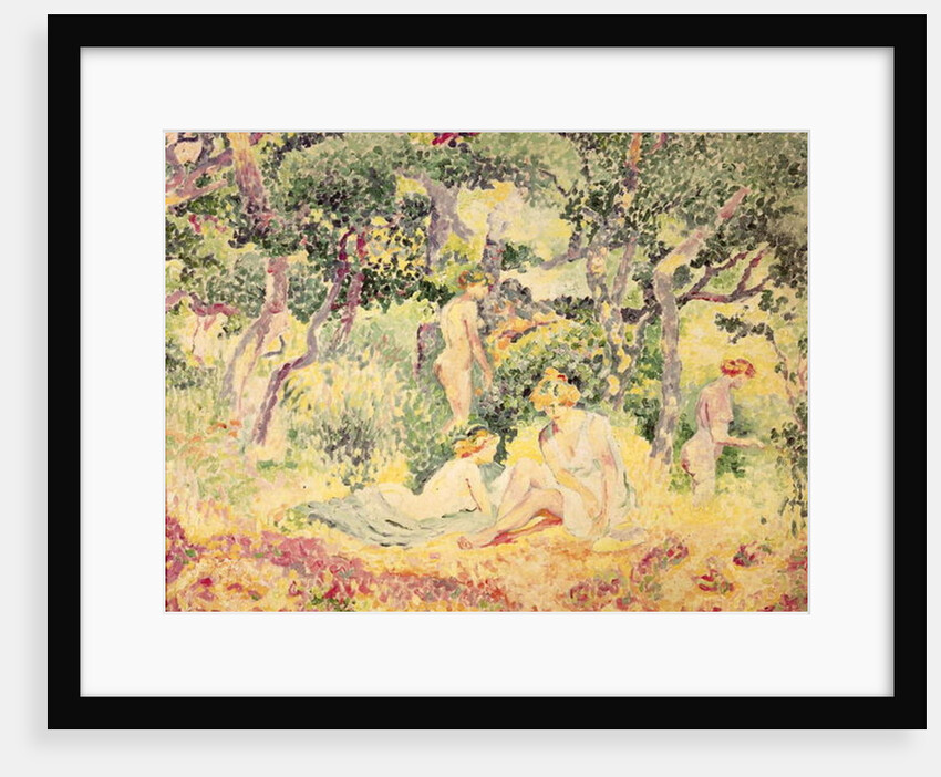 Nudes in a Wood, 1905 by Henri-Edmond Cross