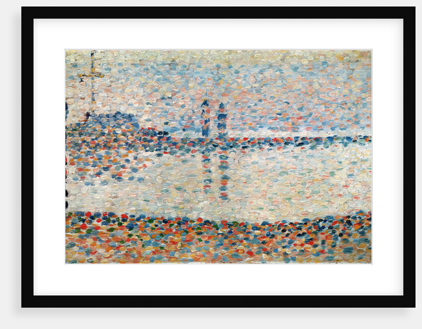 Study for 'The Channel at Gravelines, Evening', 1890 by Georges Pierre Seurat