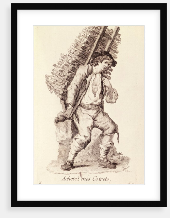 The Faggot Seller by French School