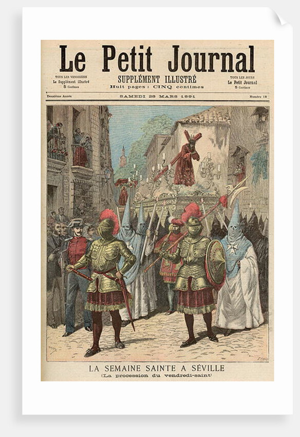 Holy Week in Seville: Good Friday Procession by Fortune Louis & Meyer Henri Meaulle