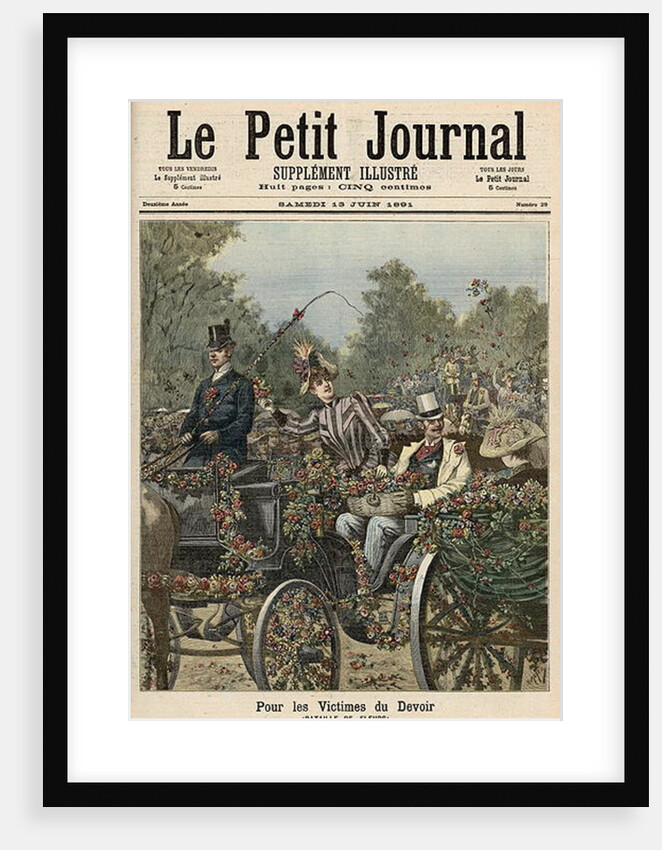 For the Victims of Duty: The Battle of Flowers by Henri Meyer