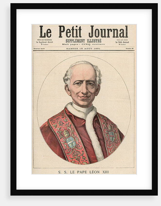 Pope Leo XIII by French School