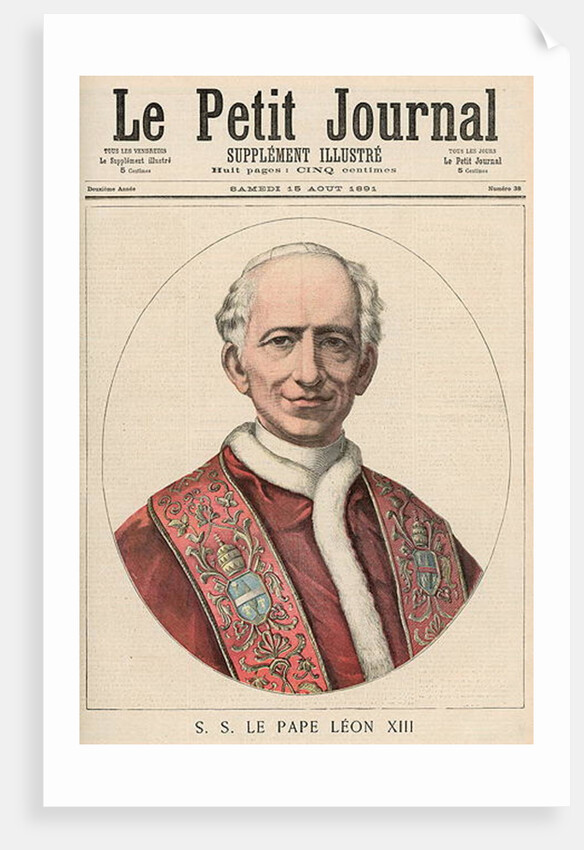 Pope Leo XIII by French School