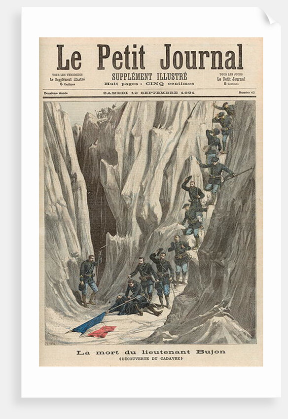 The Death of Lieutenant Bujon: The Discovery of his Body by Fortune Louis & Meyer Henri Meaulle