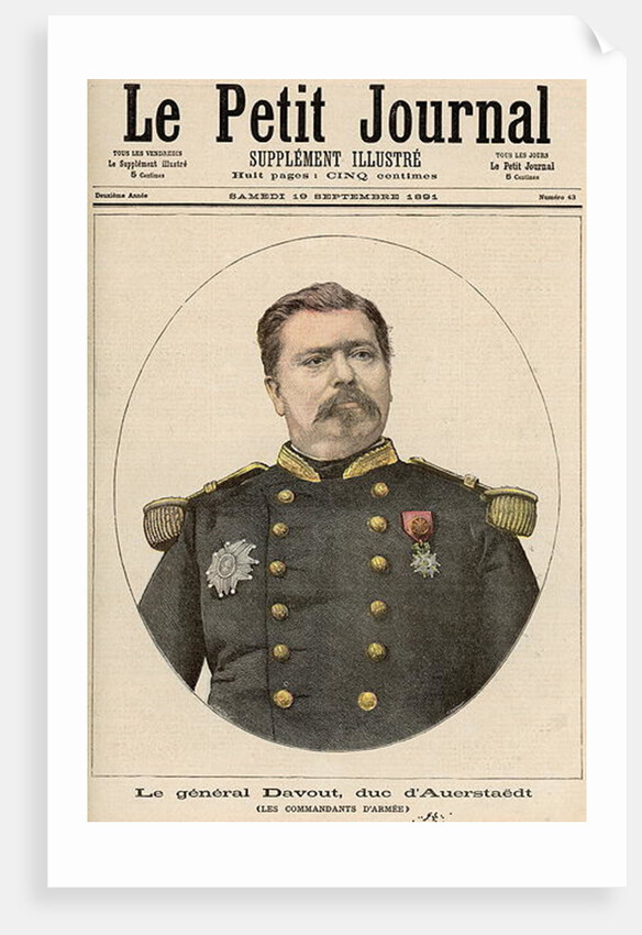 General Louis Nicolas Davout Duke of Auerstaedt by Fortune Louis Meaulle